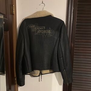 Harley-Davidson Black Leather Motorcycle Jacket